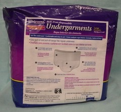 Walgreens Protection Large 9 pk Women Men UNISEX Underwear Pull UP MAXIMUM Absor