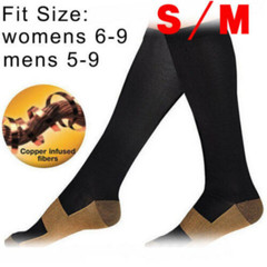 3Pair Diabetic Socks for Lymphedema Bariatric Knee High Non Binding Stockings US