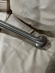 Bobrick Straight Grab Bar, 36 Inches, 1-1/2 Inch Diameter, ADA Compliant, Satin-