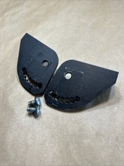 Quickie Iris Wheelchair Parts: 2 (Pair) Armrest Adjusters