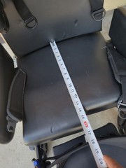 Quickie Iris Recline Tilt in Space Wheelchair 17″ x 16″ Or 15″ ? Used 17″x16″