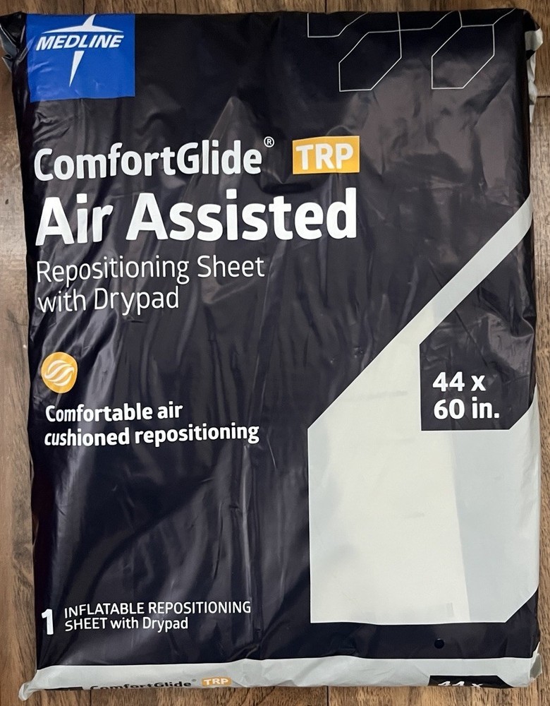Medline MSC60011 Comfort Glide Air Assisted Repositioning Sheet 44x60in.