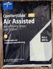 Medline MSC60011 Comfort Glide Air Assisted Repositioning Sheet 44x60in.