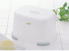 , Compact Japanese Bath Stool, Multi-Purpose Shower Chair and Toilet Step, Anti-
