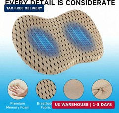 Livtribe Car Seat Cushion – Memory Foam Seat Pad for Sciatica & Lower Back Pain