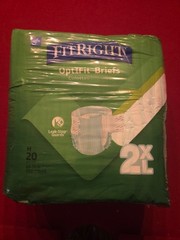 Extra Absorbent Adult Diapers for Men Women, Leak-Proof, 2XL, 20 Count