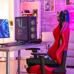 BALAPET Ultra Soft Gaming Chair Cushion for Long Sitting 23X19X2.7in, Black