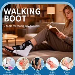 Post Op Shoe Foot Brace Air Walker Boot, Orthopedic Surgical Cast Shoe for B…