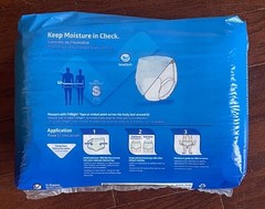 4 MEDLINE Fitright Fit Right Adult Protective Underwear Small 20-28″ Pack of 22