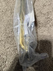 NEW Moen R8724PB Home Care 24” Grab Bar W/Mounting Hardware Polished Brass NEW