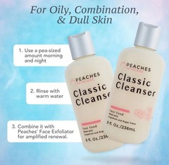 Peaches Skin Care Peaches Skincare Hydrating Facial Cleanser Vegan Face Wash