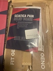 Fit Geno ReActive + Sciatica Pain Relief Brace Right & Left Leg One Size 
