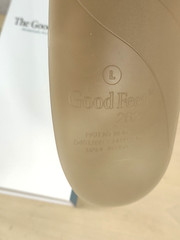 The Good Feet Store Arch Support Insert Relaxer 262 Rigid Beige VG with Box