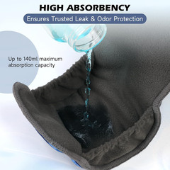 Reusable Incontinence Pads for Men, 2 Packs Universal Pad for Mens for Urinary L