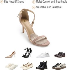 Dr. JK’s 8 Pcs Beige Metatarsal Pads, Invisible Cushioning for Heels & Sandals