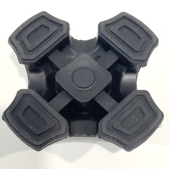 NOVA All-Terrain Cane Quad Tip Model 10040BK 3/4“ , 4.25“ x 4.25“ Latex Free