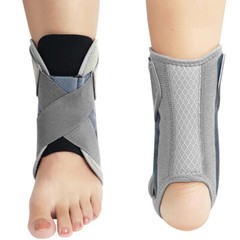 Drop Foot Ankle Brace Support Stabilizer Guard Compression Sprain Pain Relief TH