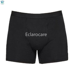 3Pcs Washable Incontinence Underwear for Men Leakproof Bladder Leakage Cotton