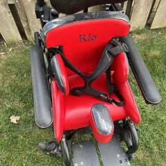 Zippie TS Tilt-in-Space Folding Pediatric Wheelchair W/ Freedom Designs Seat