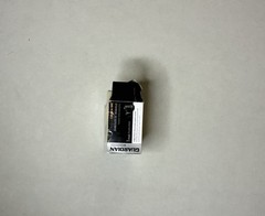 GUARDIAN Crutch Tips 1 Pair Black New In Box