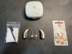Signia Intuis 3 M Open Fitting Mini BTE hearing aids App control Gray