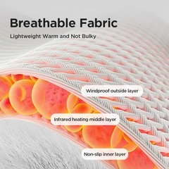 Electric Wrist Massager 5 Levels Heating 3 Modes Vibration Infrared Pain Relief