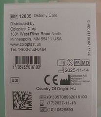 NEW Coloplast Brava Protective Ostomy Seal 12035 3/4”–1 7/8” 10ct