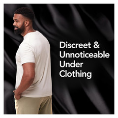 Depend Real Fit Adult Diapers for Men, Max Absorb, Small/Medium, Black, 56 Count