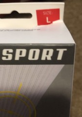 McDavid Sport Ankle Brace – Black – Large