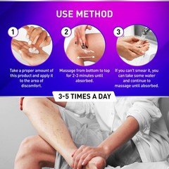 Pharmapulse Leg Comfort Cream – Cooling, Moisturizing, Collagen, 2oz