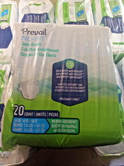 PREVAIL Nu-FiT LARGE Daily Briefs – 20 Count — Large 45in – 58in