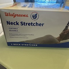 Walgreens Neck Stretcher Portable Reusable Adjustable Strap NEW IN BOX