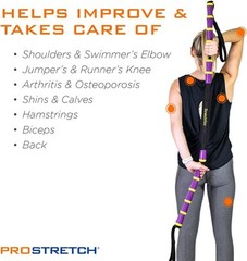 StretchRite Physical Therapy Full Body Stretching Strap by Medi-Dyne