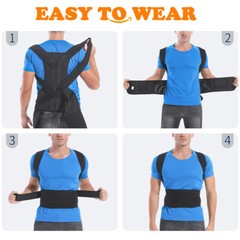 Shoulder Posture Support for Improve Posture Corrector Provide Back Pain Relief