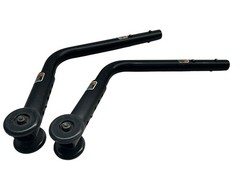 Sunrise Quickie Iris Wheelchair Anti-Tip Wheels Tubes Wheelie Bar