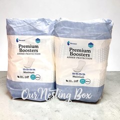 4 Because Overnight Booster Pads Fit All Adult Diapers Extra Absorbency 80 Pack