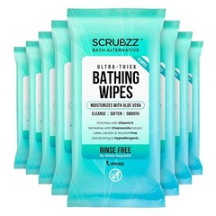 Ultra Thick Bath Wipes – Ideal for Gym, Camping, Elderly & Post Surgery Use
