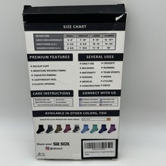 SB SOX Plantar Fasciitis Compression Socks Arch Support (Nude, Medium)