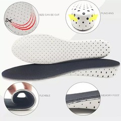 Adjustable Height Increase Insoles Heel Lift Pads Invisible Shoes Inserts Unisex