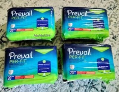 Prevail Disposable Underwear 80 Ct Medium PF-512 Per-Fit Extra Absorbency FAST