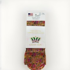 Celeste Stein Therapeutic Compressions Knee Length Women’s Socks Size 5-11 Flora