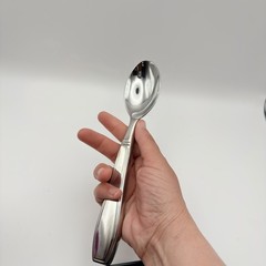 BunMo Weighted Silverware 4pc Set 304 Stainless Steel Adaptive Utensils NEW