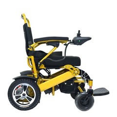 Electric Wheelchair with Bluetooth Remote Control Smooth Operation and Easy Fold