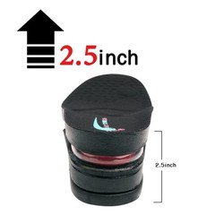 Height Increase Shoe Insoles with Air Cushion (3 Layers 1,2,3 layers, Black