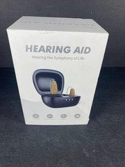 Hearing Aids for Seniors Rechargeable with Noise Cancelling, 5 Levels Adjustment