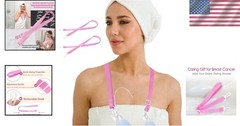 Comfortable Adjustable Shower Lanyard for Mastectomy Drain Management – 2 Pack