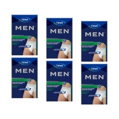 TENA Men Super Plus Incontinence Protective Underwear S/M 16 Count – Pack of 6