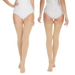 Thigh High Compression Stockings 20-30 mmHg Medical Surgical Socks Varicose Vein