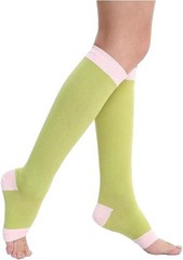 3 Pairs Open Toe Compression Socks 15-20mmHg – Comfortable Support for All