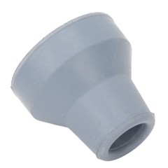 19mm 6pcs Rubber Cane Tips Wear Resistant Stable Heavy Duty Soft Rubber Crutch